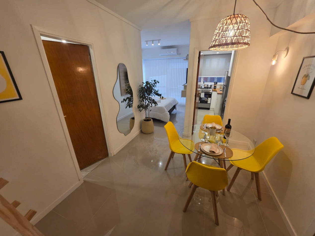 VENTA DEPARTAMENTO AMBIENTE DIVIDIDO CON PATIO