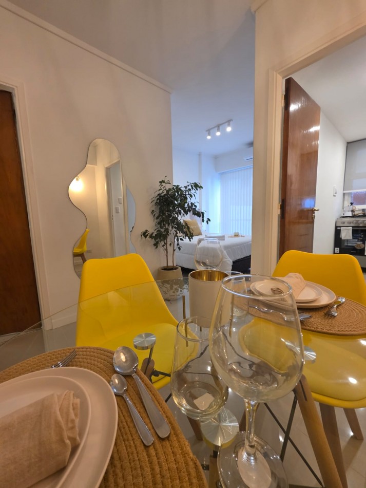 VENTA DEPARTAMENTO AMBIENTE DIVIDIDO CON PATIO