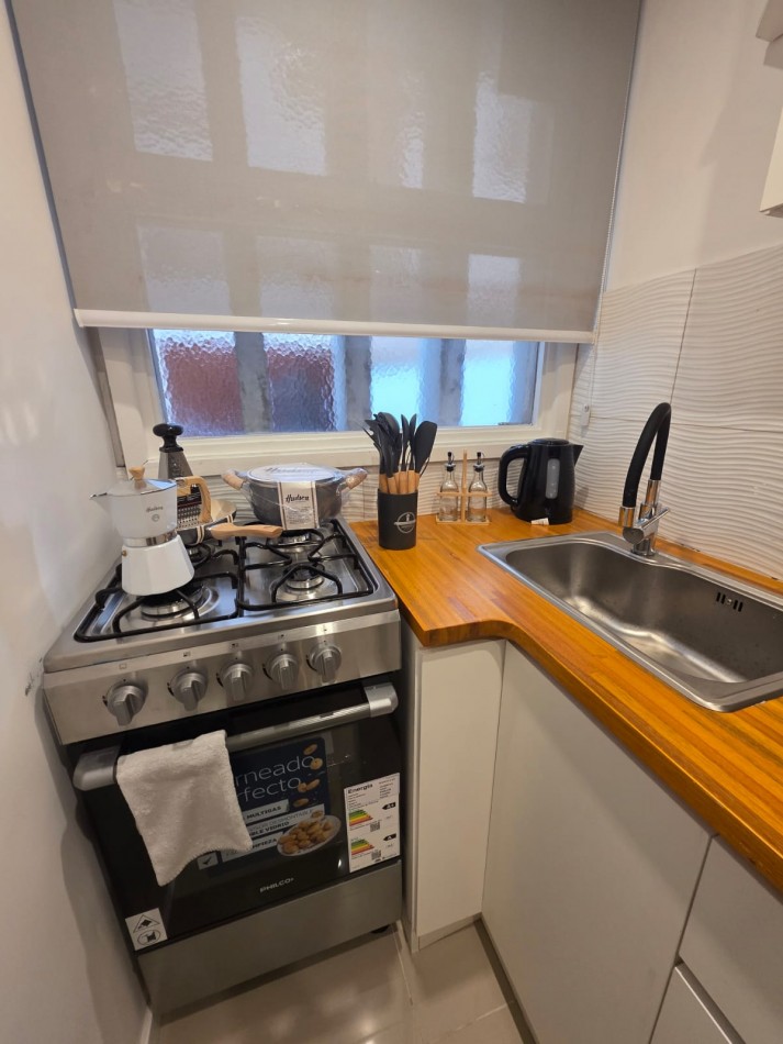 VENTA DEPARTAMENTO AMBIENTE DIVIDIDO CON PATIO