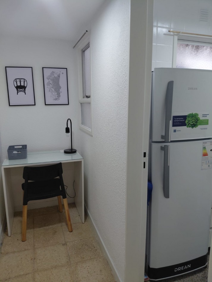 VENTA - MONOAMBIENTE CON ESPACIO DE ESCRITORIO